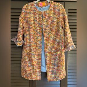Vilagallo Colorful Tweed Jacket/Blazer